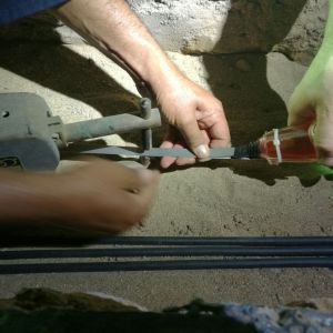 Welding of Power Feeder Connector